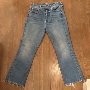 Mother Brand Triple Ankle Fray jeans